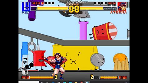 Bfdi Vs Kof Pen Gameplay Part Youtube