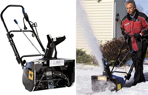 Snow Joe Electric Snow Thrower Moves 720 lbs of snow per minute