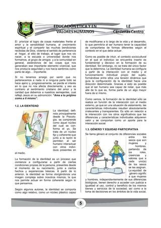 Modulo Etica Y En Valores Humanos Ciclo Iv Grado Octavo Ya Pdf