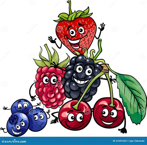 Berry Fruits Illustration Frame Of Hand Drawn Sketch Jostaberries And