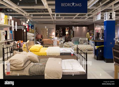 Bedroom Department Ikea Edmonton London Stock Photo Alamy