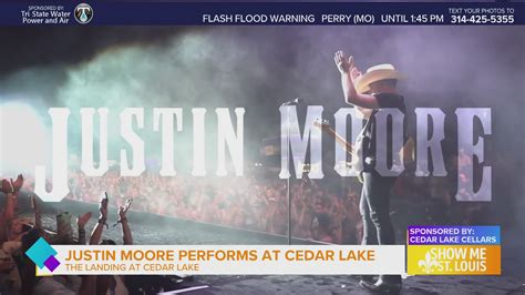 Sponsored Enter To Win Tickets To Justin Moore At Cedar Lake Cellars