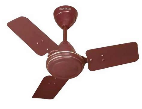 Havells Electricity Velocity Brown Ceiling Fan Sweep Size 600 Mm At