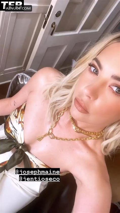 Ashley Benson Sexy Poses Showing Off Her Hot Figure At Longchamp In Los Angeles On Social Media