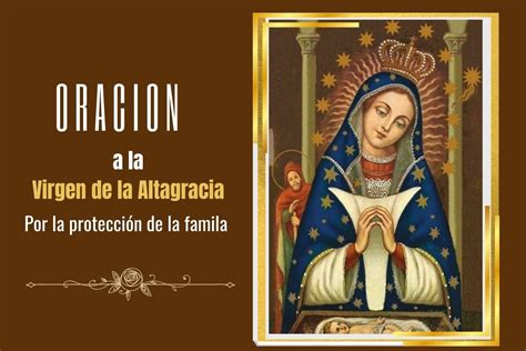 Oración a la Virgen de Altagracia Odalis Susana