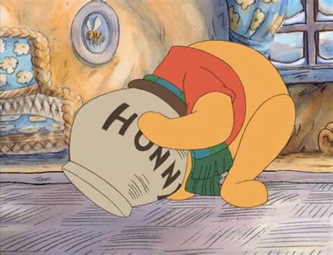 Image Winnie The Pooh Has Got His Head Stuck In The Honey Pot  Disney Wiki Fandom