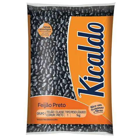 Marca De Feijão Preto - Feijão Preto Tipo 1 Kicaldo 1kg - Supermercado Coop
