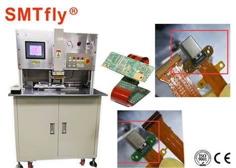 Fpc To Pcb Hot Bar Soldering Machine With Double Desk Working Mode