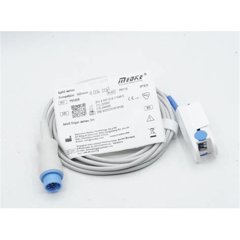 Jual Medke Kabel Infinium Omni II Cable Adult Finger SPO2 Sensor 10 Pin ...