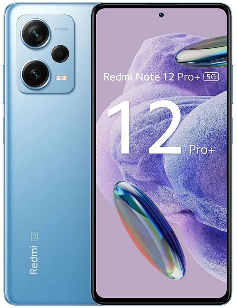 Купить Смартфон Xiaomi Redmi Note 12 Pro+ 5G NFC 8 ГБ/256 ГБ синий в ...
