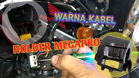 ARTI WARNA KABEL DAN JALUR HOLDER MEGAPRO YouTube