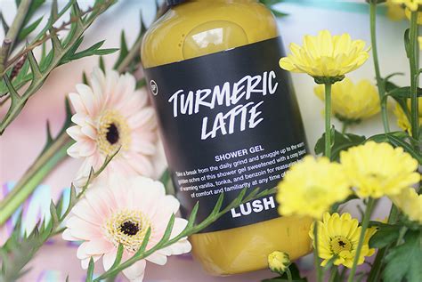 Review Lush Turmeric Latte Shower Gel Oh My