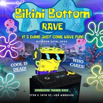 Bikini Bottom Rave Bikinibttmrave Twitter