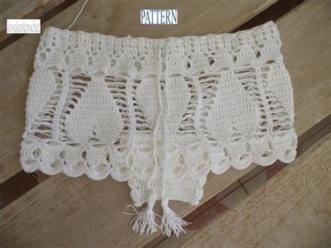 Crochet Haltertop Pattern Crochet Bikini Top Pattern Bikinis Beachwear Crochet Shorts