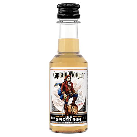 Captain Morgan 100 Proof Spiced Rum 50 Ml Shop Festival Foods Shopping