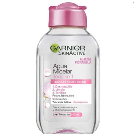 ☑ Garnier Skin Natural Face Agua Micelar Todo En 1 100ml