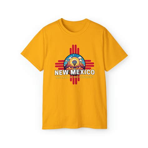 New Mexico Zia Symbol Hot Air Balloon Unisex Ultra Cotton Etsy