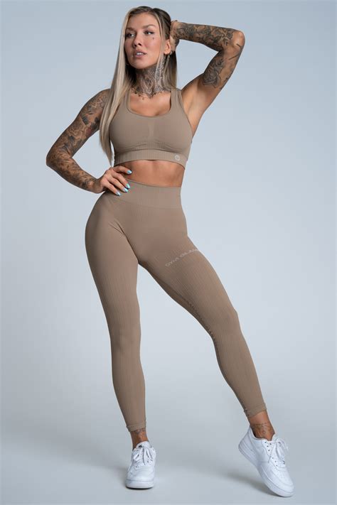 Leginsy Push Up Nude