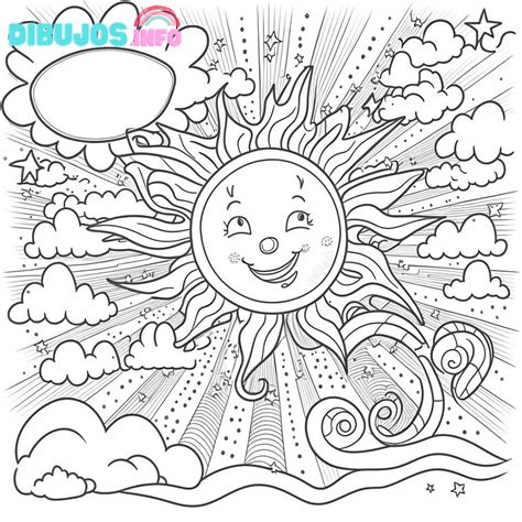 Dibujos Del Sol Para Colorear E Imprimir ¡gratis