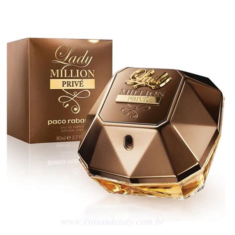 Lady Million Privé Feminino 80ml Paco Rabanne Coisas De Taty