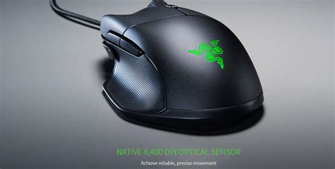 RAZER BASILISK ESSENTIAL ERGONOMIC GAMING MOUSE (RZ01-02650100-R3M1)