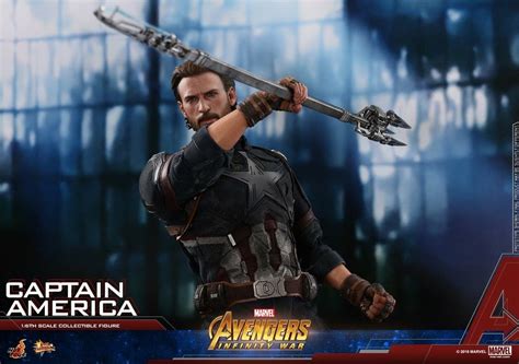 Armas extras do Capitão América de Guerra Infinita pela Hot Toys são reveladas Universo Marvel 616