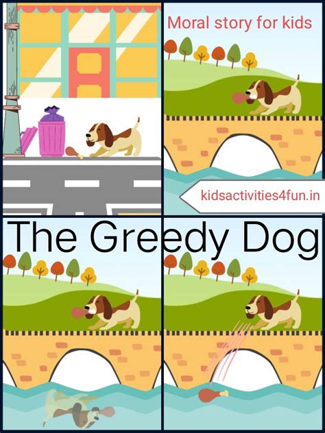 Moral Stories The Greedy Dog