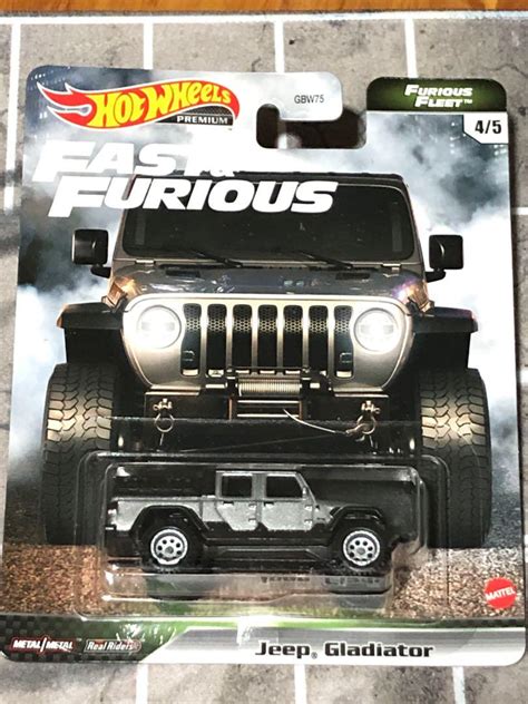 Hot Wheels Fast Furious Furious Fleet Jeep Gladiator Hobbies Toys Toys Games On Carousell