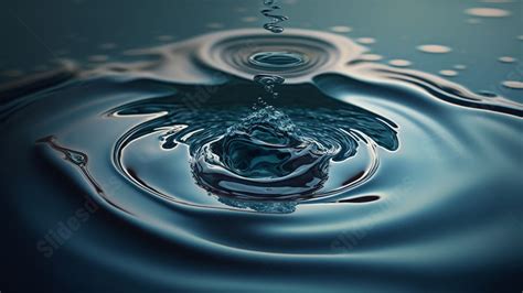 Water Splash Water Drop Powerpoint Background For Free Download ...