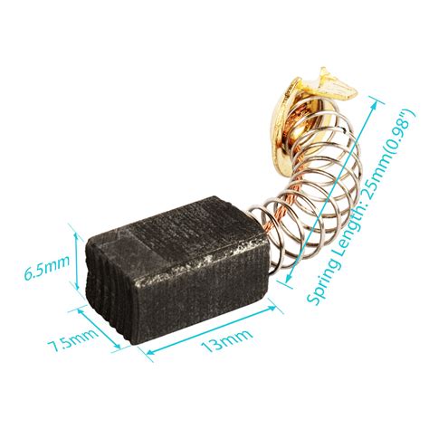 Uxcell Pair Of Carbon Brushes Brush Repairing Part For Generic Electric Motor Harfington