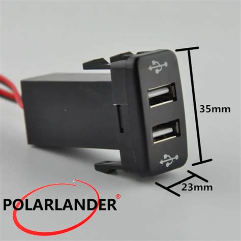 12v 21a Socket Dashboard Ports Usb For Mazda Dual Usb Car Charger Usb