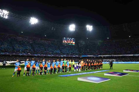 Napoli Salernitana doccia gelata per i tifosi non succederà