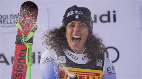 Ski Alpin Federica Brignone Enl Ve Le Super G De Cortina D Ampezzo Rds