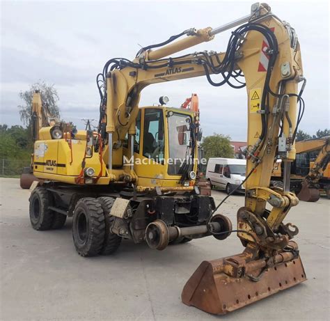 Atlas 1604 K ZW Rail Excavator For Sale Poland Sulechow WD36406