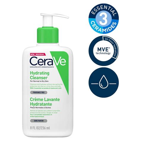 Cerave Hydrating Cleanser Ml Mellericks Pharmacy Cork Ireland