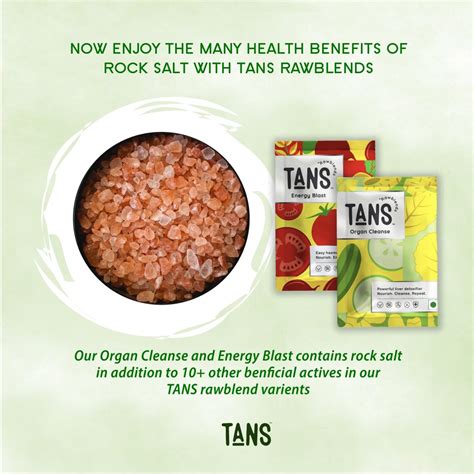 Rock Salt And Sea Salt — Tans Tasty Accessible Nutritional Support