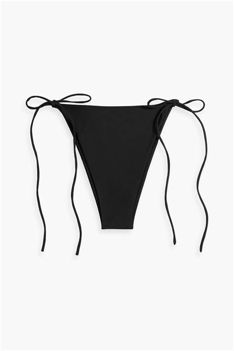 Magda Butrym Low Rise Bikini Briefs In Black ModeSens