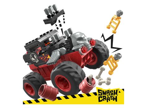 Mega Hot Wheels Juguete De Construcci N Bone Shaker Crush