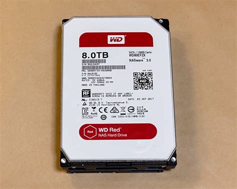 WD Red 8TB HDD WD80EFZX 68UW8N0代購幫