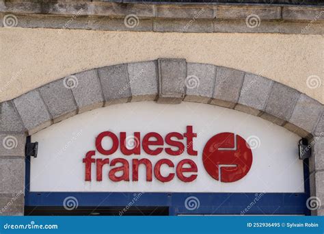 Ouest France Newspaper Logo Brand and Text Sign on Redaction Office ...