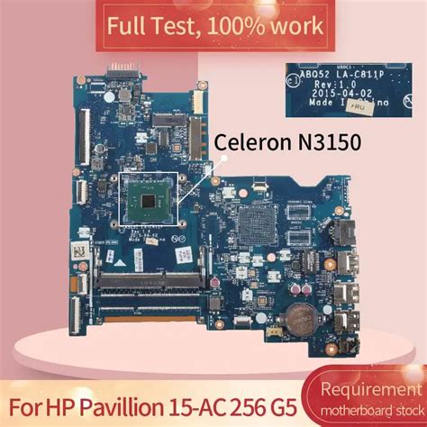 Placa Base Para Ordenador Port Til Hp Pavillion Ac G