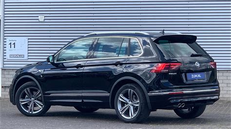 Volkswagen New Tiguan R Line 2020 In 4k Deep Black Pearl 19inch Sebring