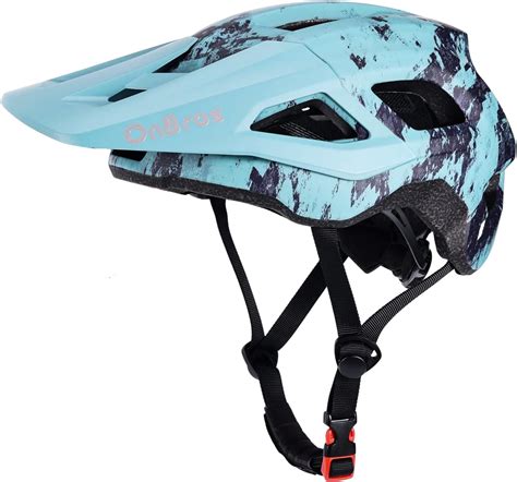 Mountain Bike Helmet with Visor-OnBros Bike Helmets for Men and Women ...