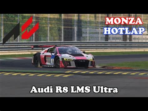 Assetto Corsa Audi R Lms Ultra Monza Youtube