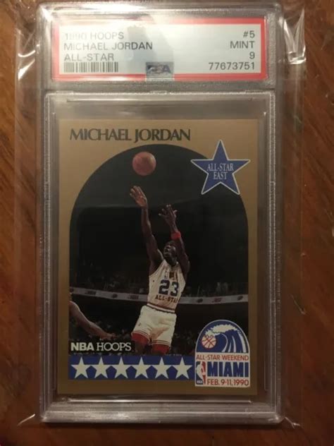 Nba Hoops All Star Game Michael Jordan Psa Chicago Bulls