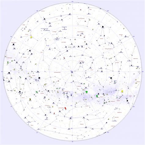 Large Printable Constellation Maps