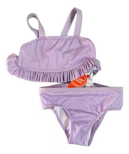 Wonder Nation Bikini Nena Con Volados Uv Para Beb S Meses Sin Inter S