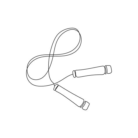 Skipping Rope Clipart Black And White