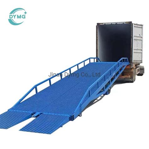 Dymg 10ton Hydraulic Warehouse Mobile Container Load Yard Ramp Dock