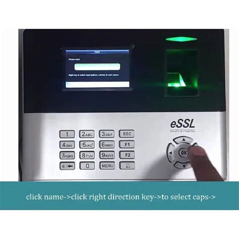 Fingerprint Recognition Essl X Biometric Attendance System At Rs